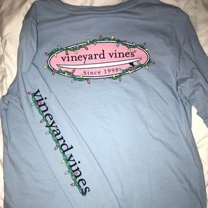 Vineyard Vines Christmas Long Sleeve Tee